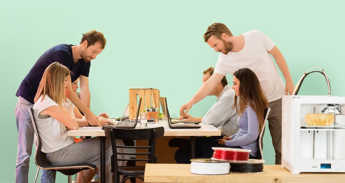 3D Printing Process Illustration