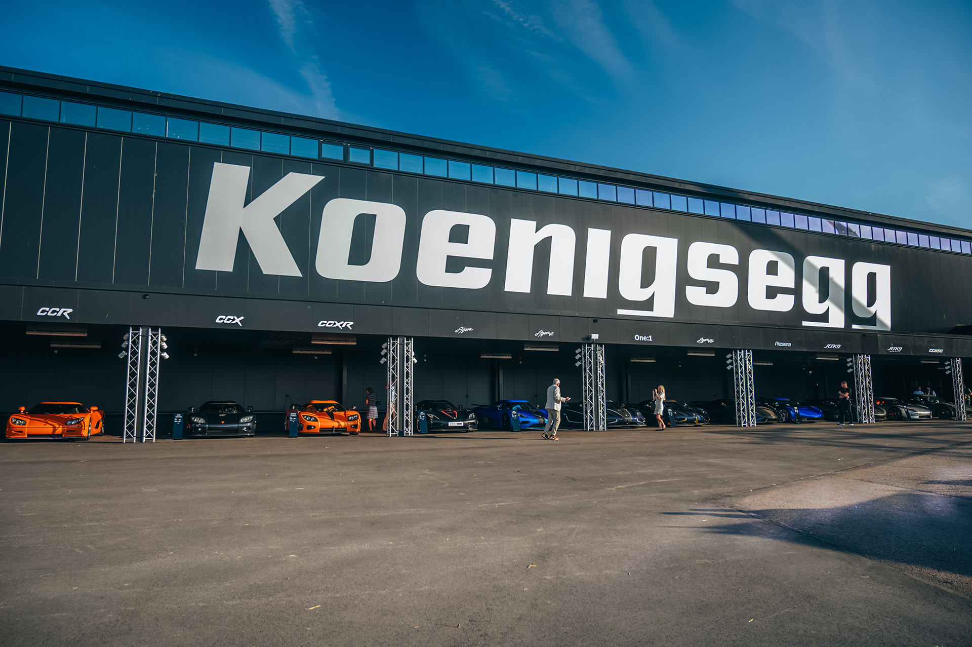 Koenigsegg Factory Opening Event