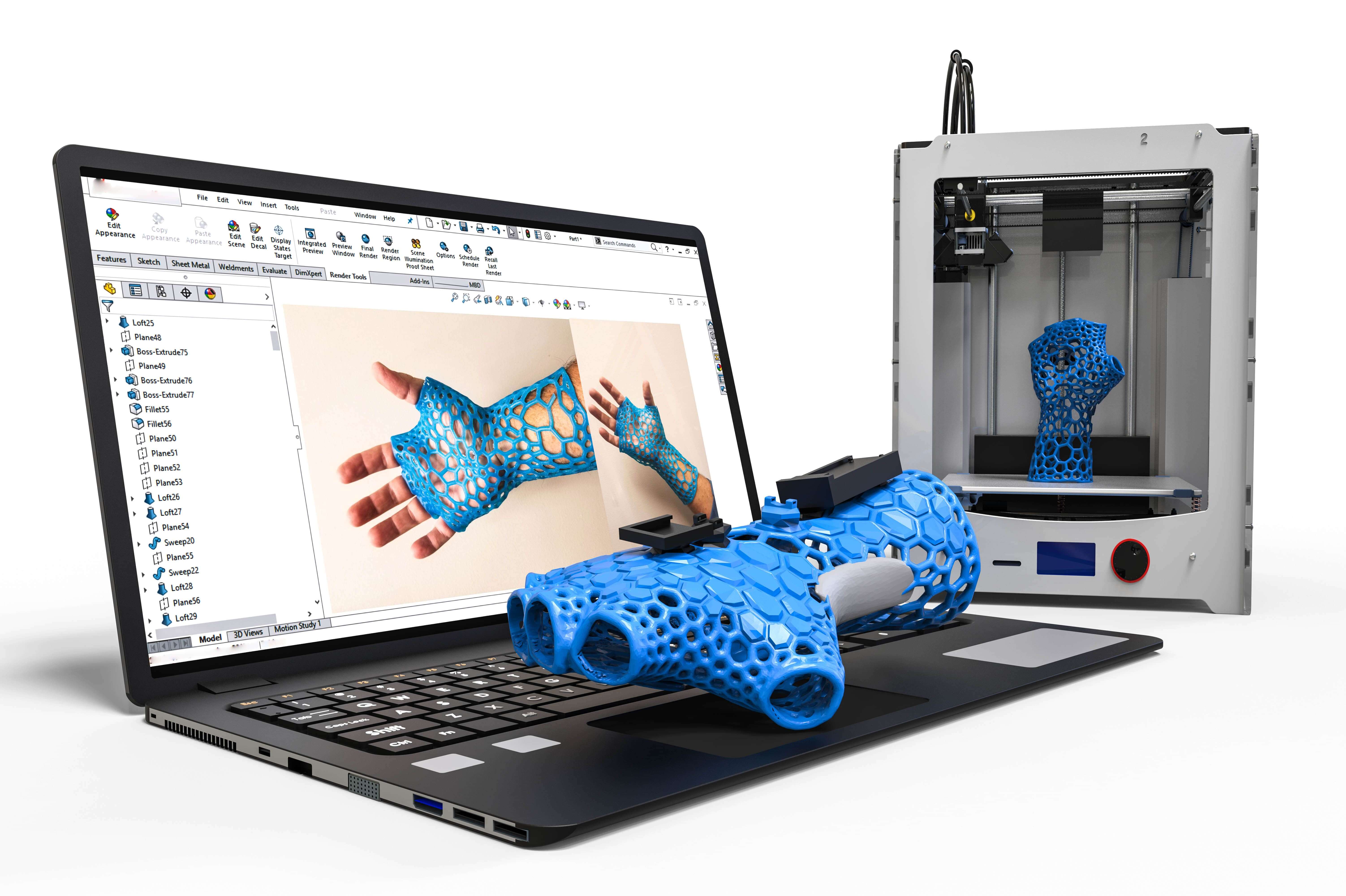 How Do Personalized Print Settings in Cura 3D Software Reduce Time and Cost in Automotive Prototyping?