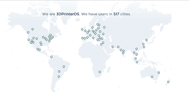 3DPrinterOS - City Map